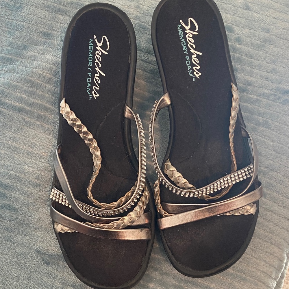 Skechers Women's Metallic Sandals